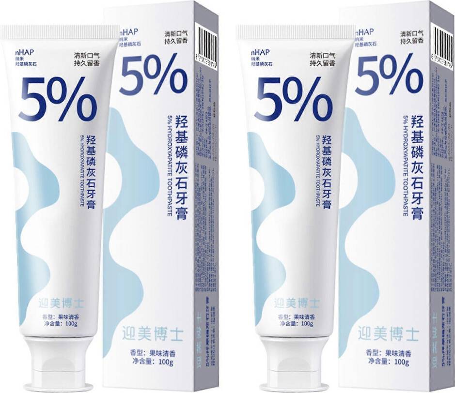 Nano Hydroxyapatite Toothpaste 2 stk