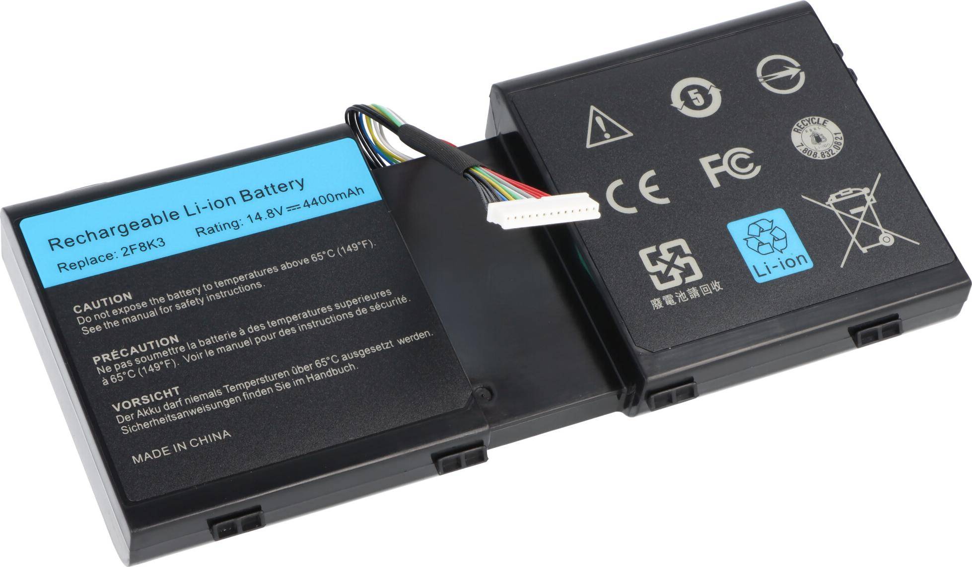 AccuCell Akku Dell Alienware 17 R4 R5 Li-ion 14 8V 4400mAh
