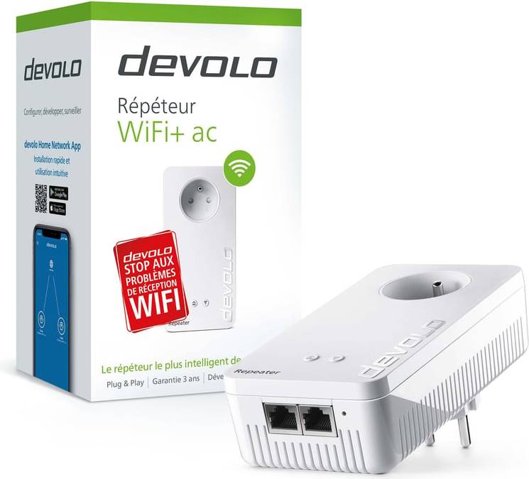 Câble Réseau WiFi Repeater 1200 Mbit S