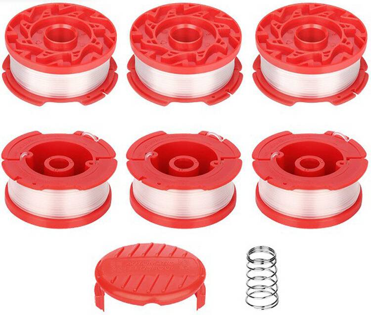 Lawn mower and strimmer set CMCST900 CMCST915 Lawn Mower 6 Line Spools Spool Cap Spring Set