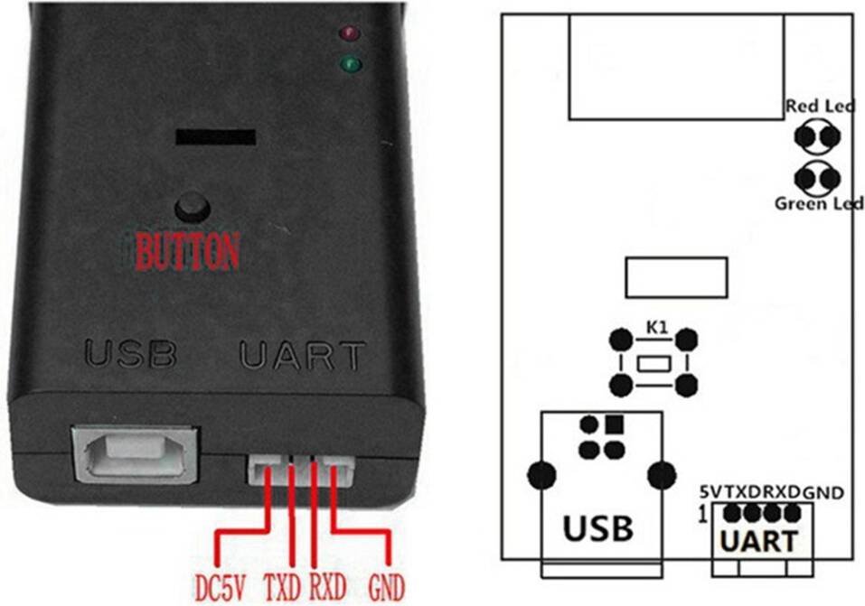 Spactz GM66 Neues Design 1D 2D Code Scanner