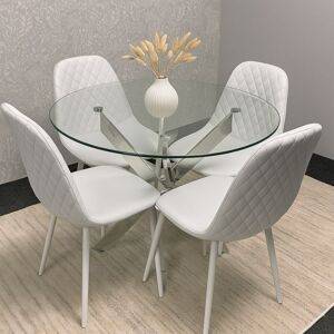 Round Glass Table