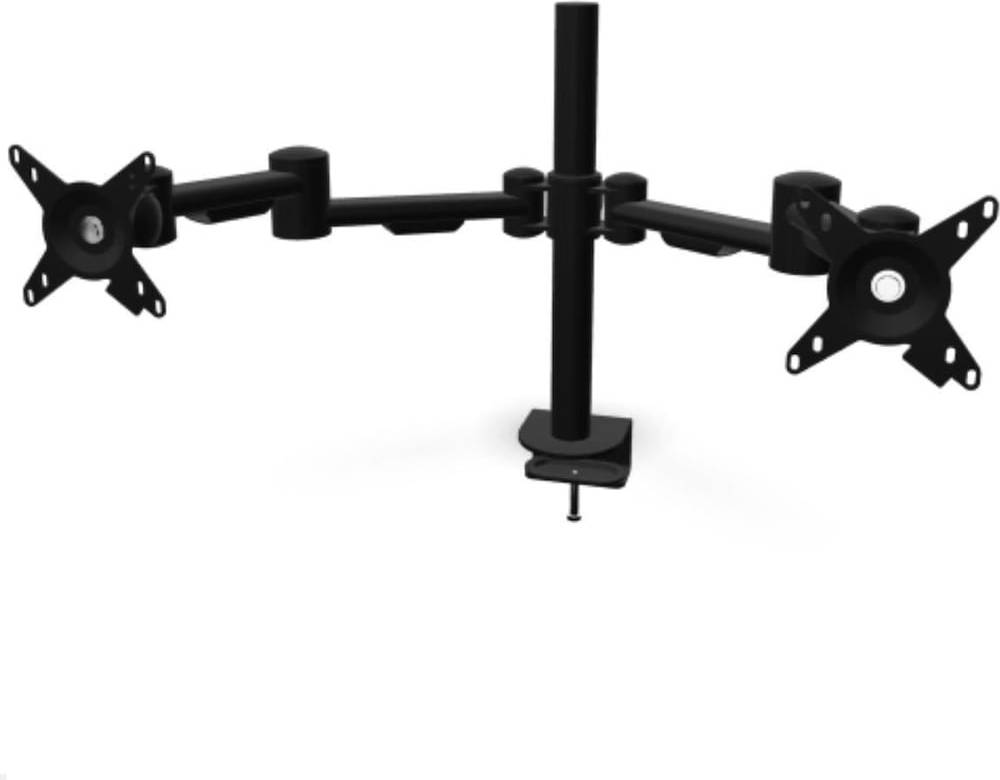 Monitor per computer Dataflex Supporto Monitor Viewmate Nero 2 Monitor Tavolo