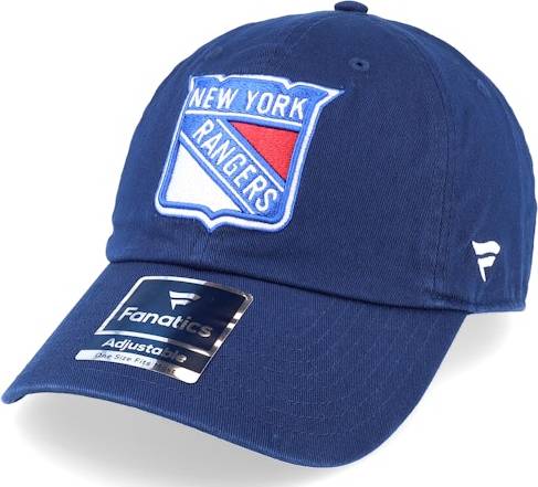 Fanatics Branded Navy New York Rangers Core Primary Logo Adjustable Hat - Ran Blue