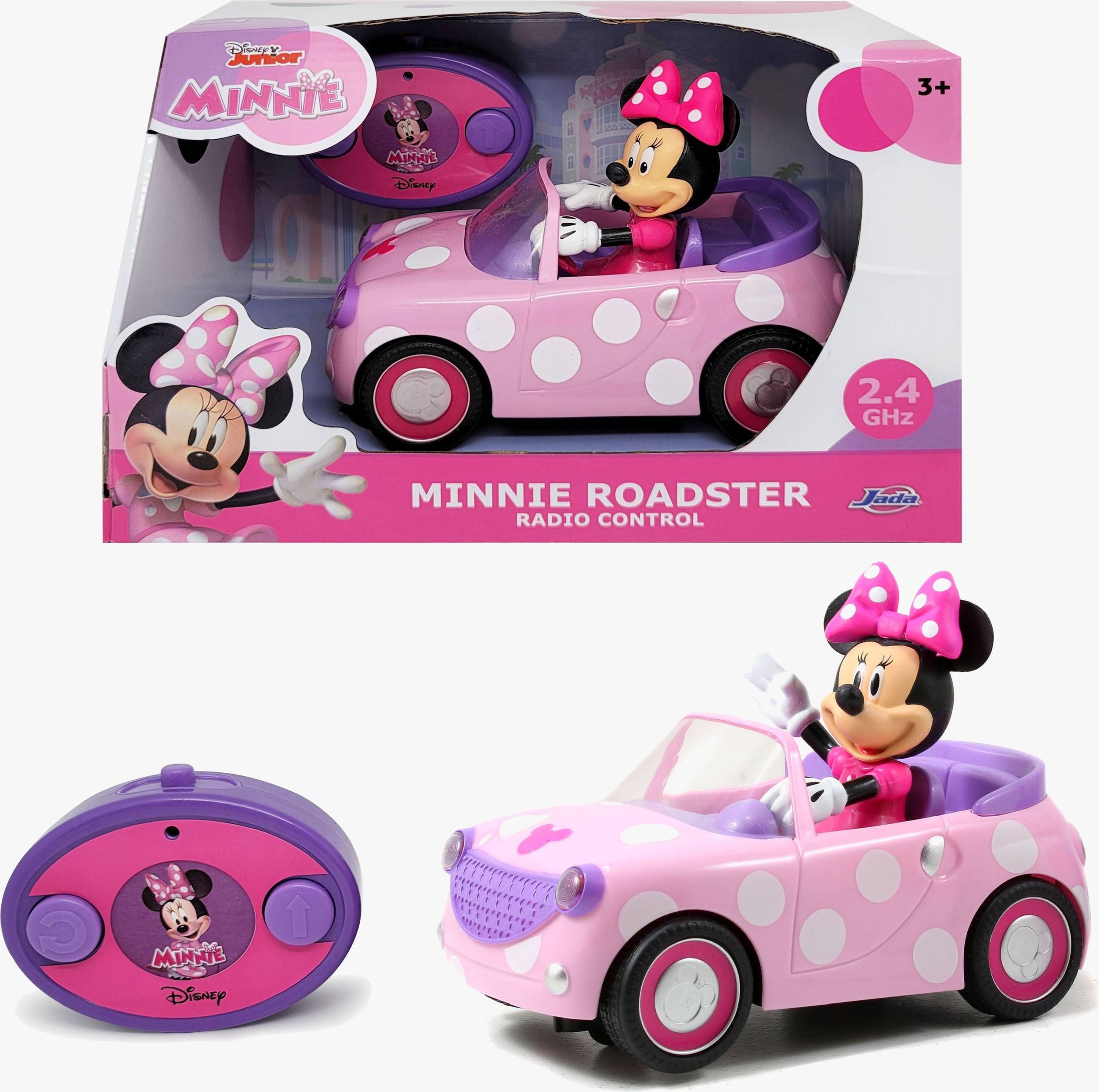 Disney Minnie RC Auto 2.4GHz Rosa