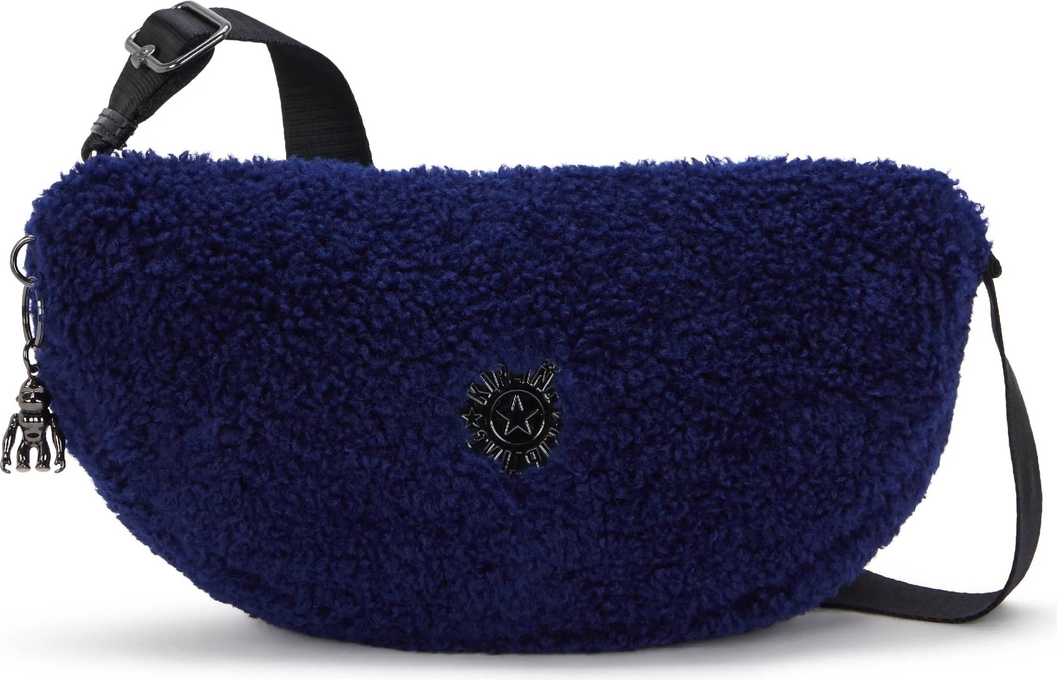 Kipling Small Crossbody Fuzzy Night Polyester