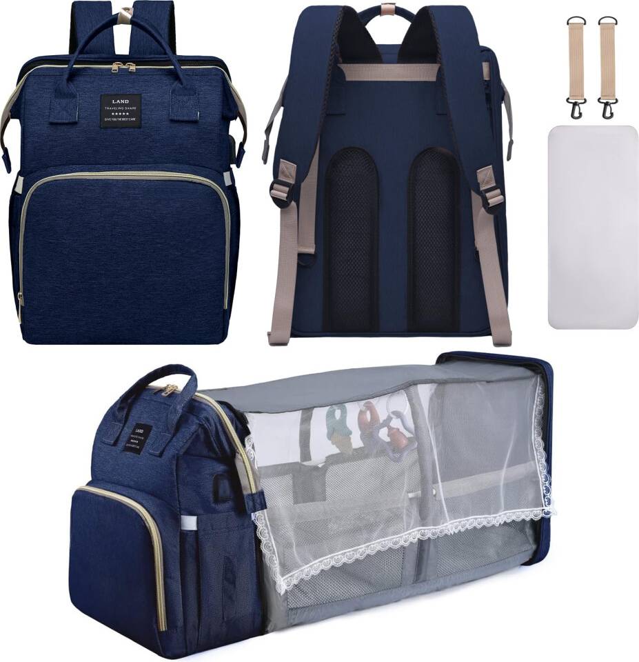 Multifunctional Baby Diaper Bag Backpack