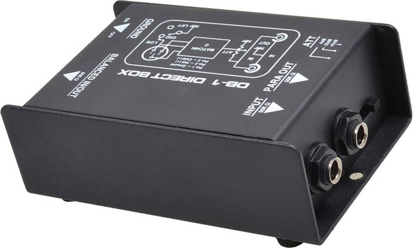 Passive Direct Injection (DI) Box - Audio Interface