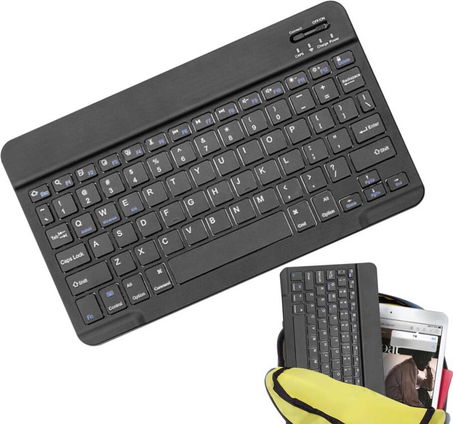 Wireless Bluetooth Keyboard Slim Rechargeable
