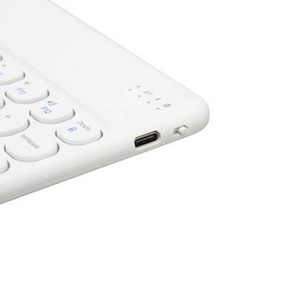 Retro Keyboard Round Type C Mini Wireless