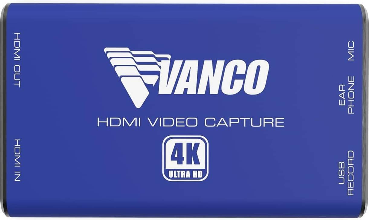 Usb video capture card vanco 4K HDMI To USB Video Capture Device
