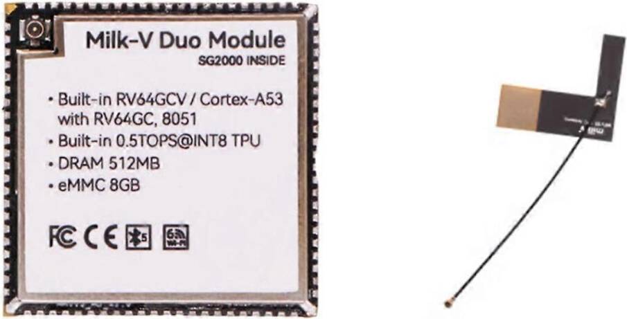 Milk-V Duo Modul 01 SG2000 Kernmodul RISC-V 512 MB