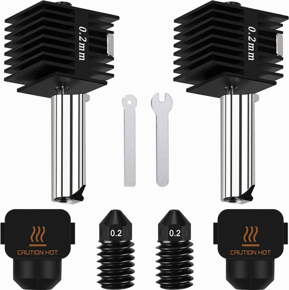 Bambu lab a1 mini 2PCS 0.2mm Hotend Kit for Bambu Lab A1 Mini