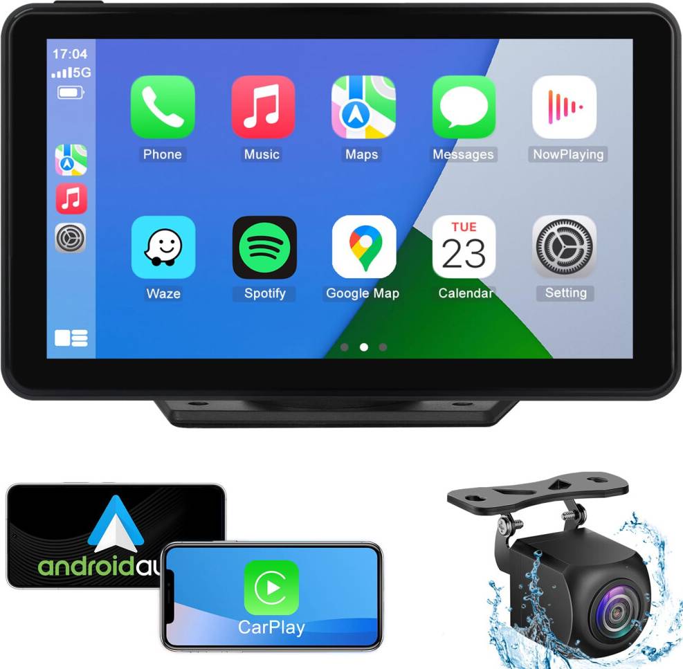 Wireless Apple CarPlay Android Auto Screen