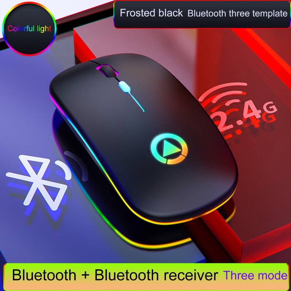 Mouse Bluetooth A2 Wireless LED USB
