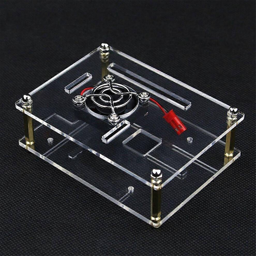 Clear Acrylic Case for Raspberry Pi 4/3B/Model B+