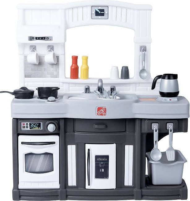Step2 play kitchen Step2 Modern Cook Stove Set Gray