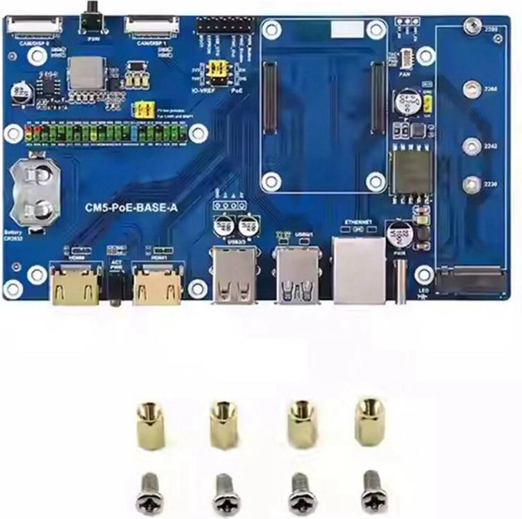 Compute Module 5 IO Board PoE