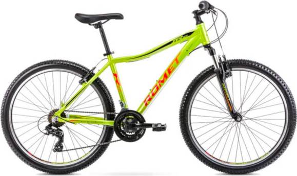 Mountain bike 26 Romet Rambler R6.0 Jr 26 Cyklar Green Red