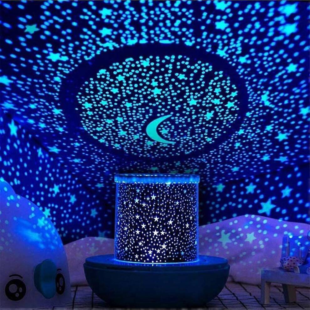 Star projector Konhill Winice Remote Control Timer LED Star Projector Night Light