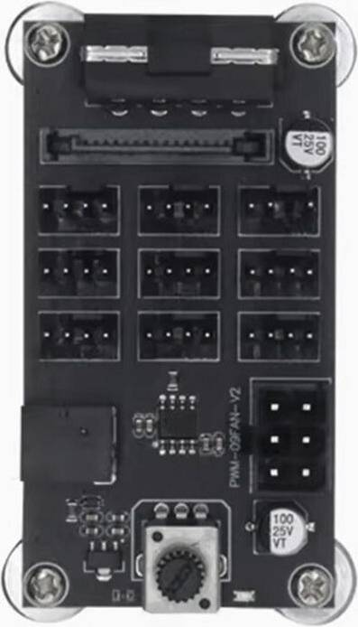 Saudism Computer Case Fan Speed Controller Module