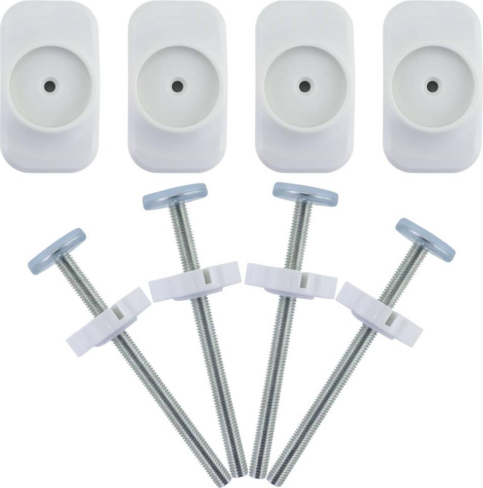 8 Pcs Baby Gate Extension Spindle Rods Kit