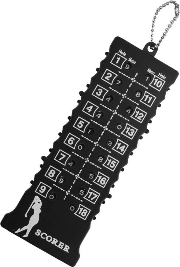 Handheld Golf Score Counter With Keychain