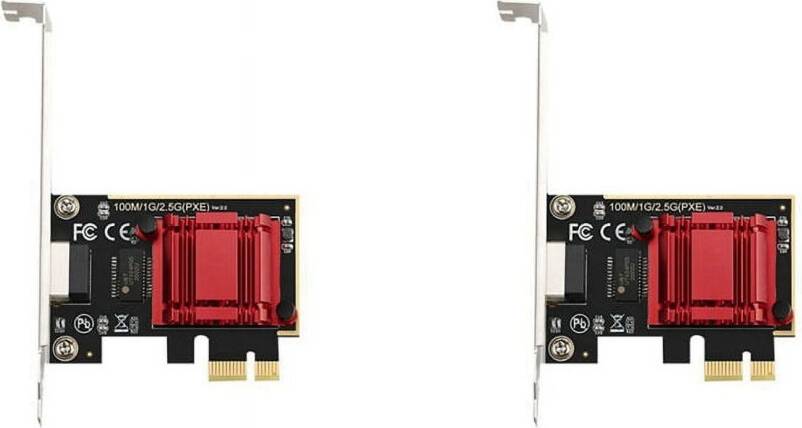 Ethernet to wifi adapter 2.5G PCI-E to RJ45 Network Card