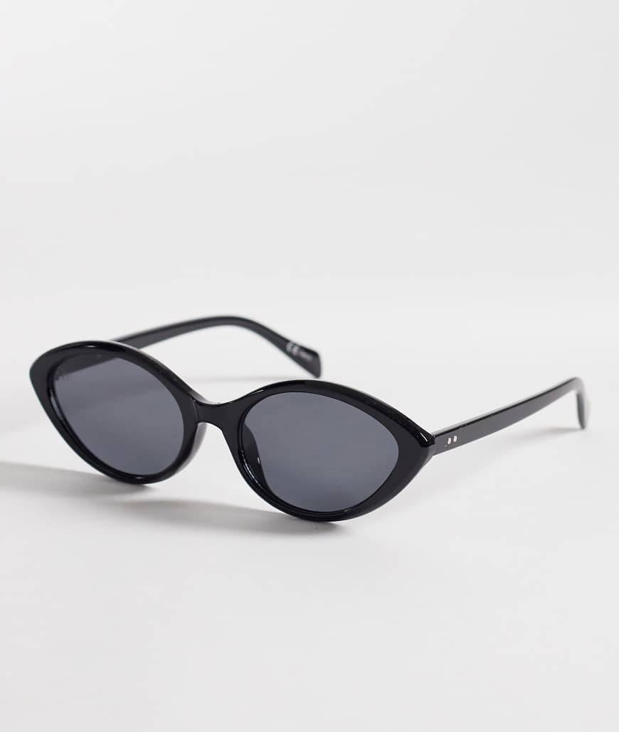 Sorte Cat Eye Solbriller