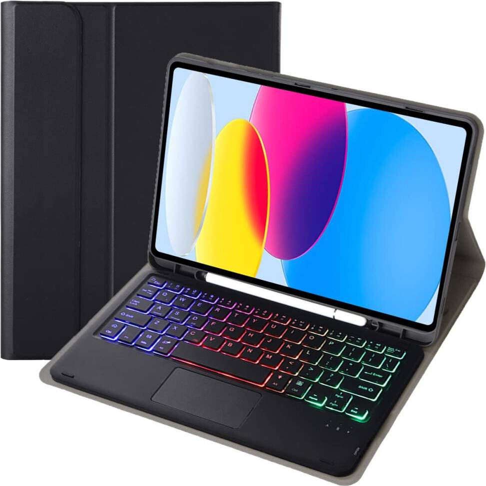 Bluetooth Backlit Keyboard Cover Case