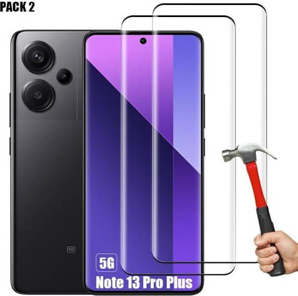Redmi Note 13 Pro Plus 5G Tempered Glass Screen Protector 2 Pieces