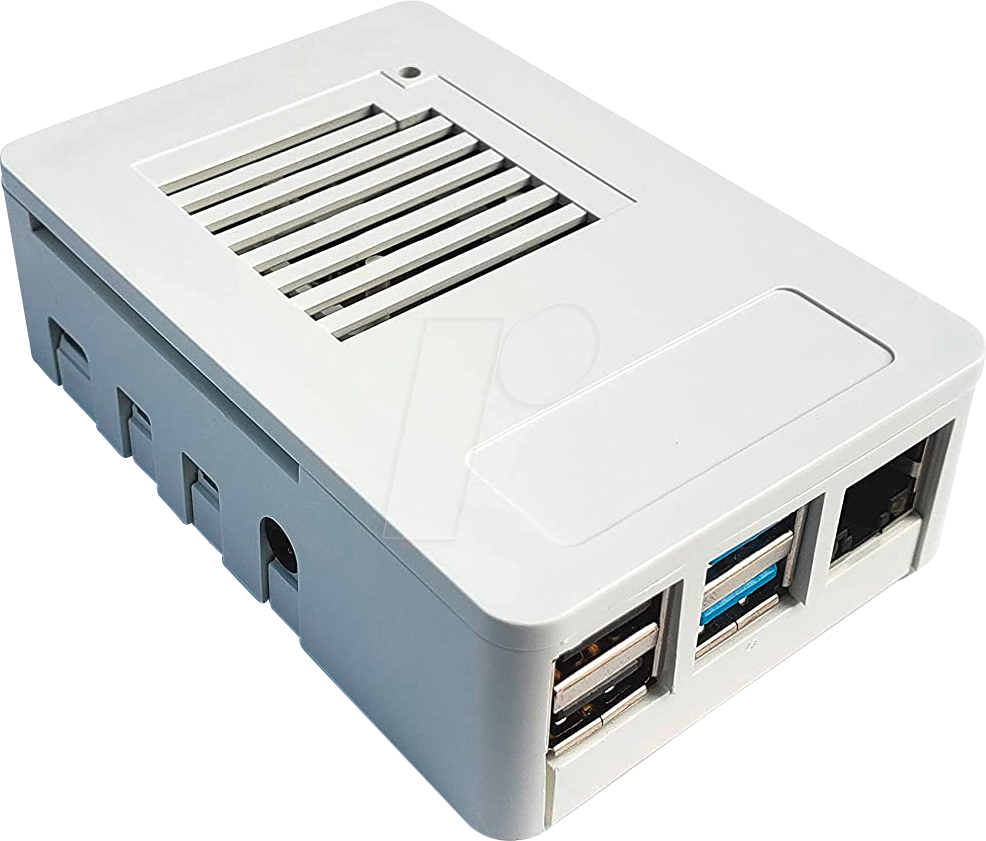 Raspberry pi 4 Funda Raspberry Pi 4 Plástico Blanco