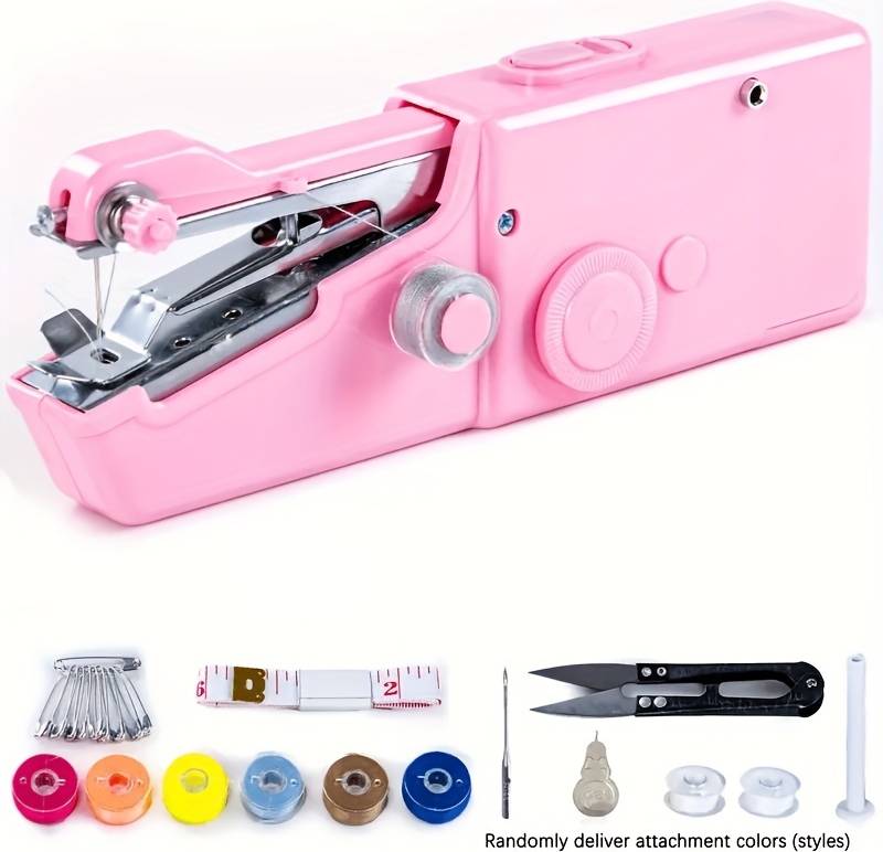 Mini sewing machine Temu Portable Mini Handheld Sewing Machine