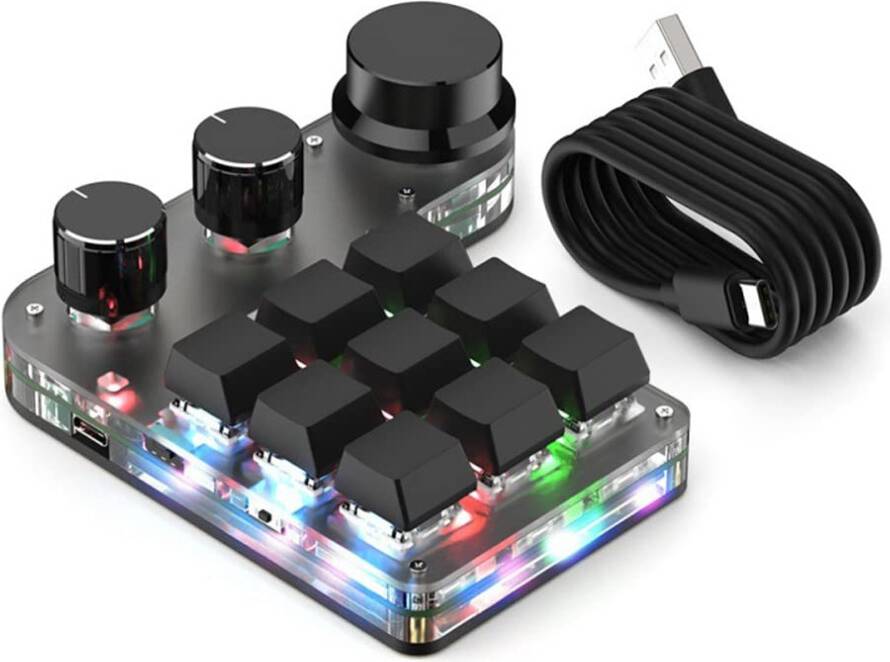 Custom Macro Keyboard Mini 9 Keys