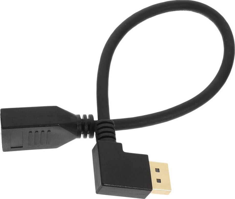 Right Angle DisplayPort Cable Extension