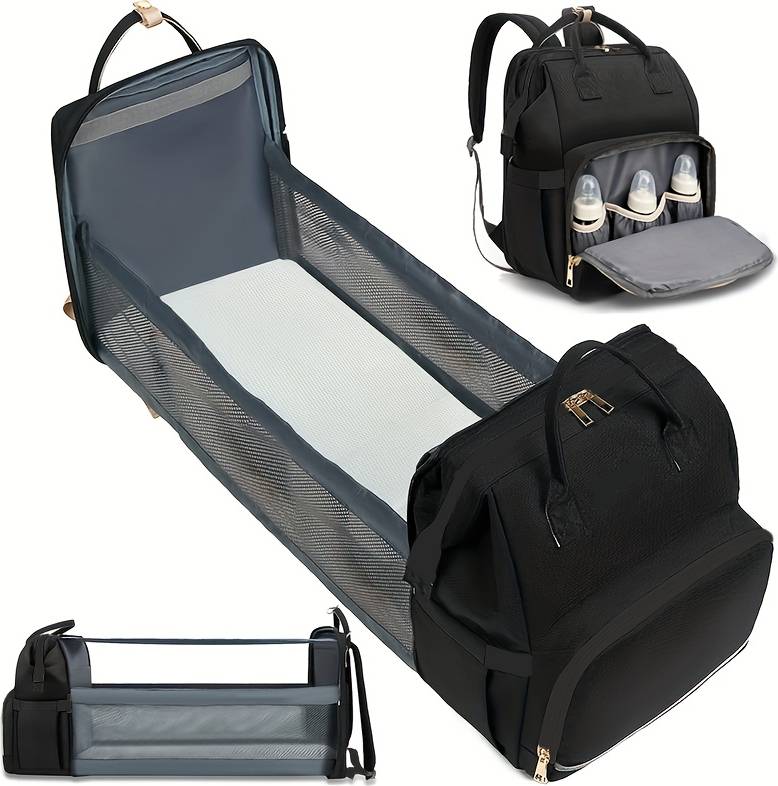 Baby changing bag Temu Versatile Baby Changing Backpack