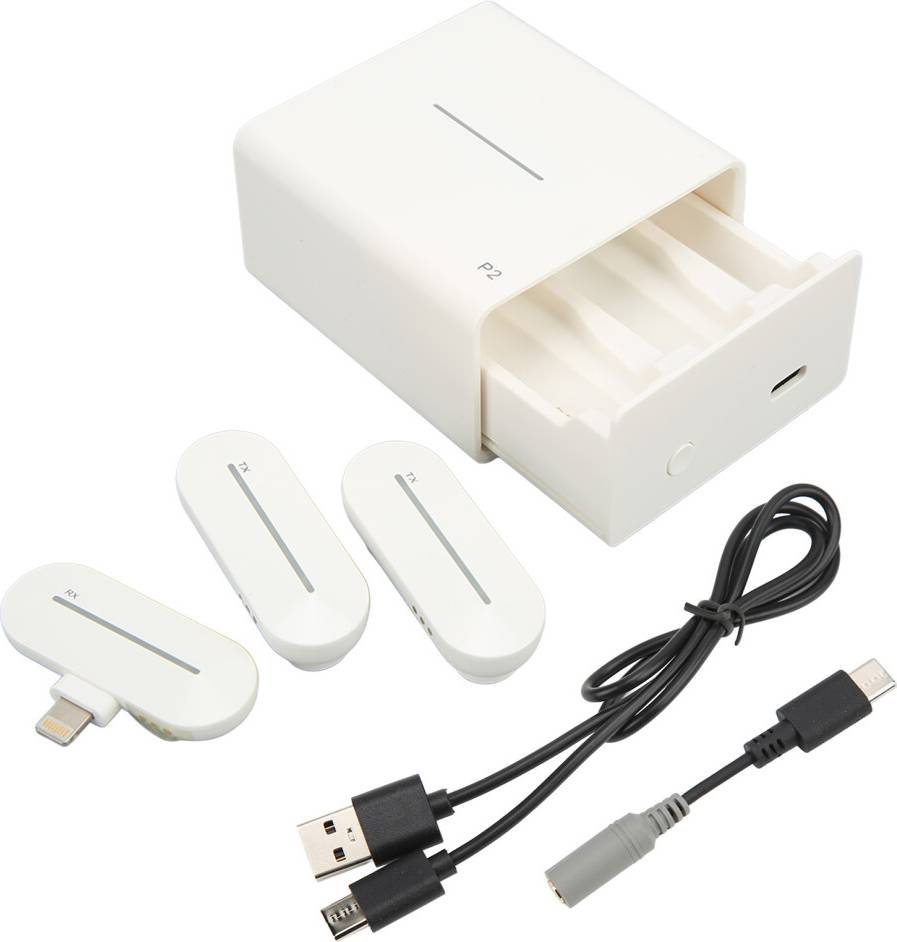 P2L Wireless Lavalier Mic 2 Tx 1 Rx System