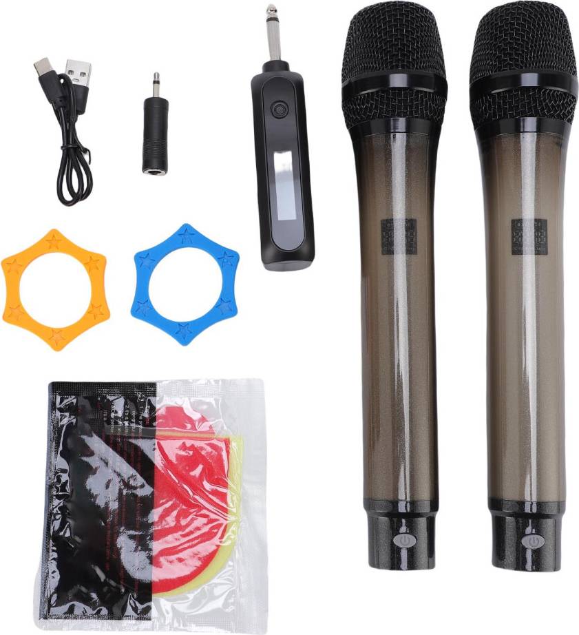 Wireless Rechargeable Handheld Mic RGB Dynamic System