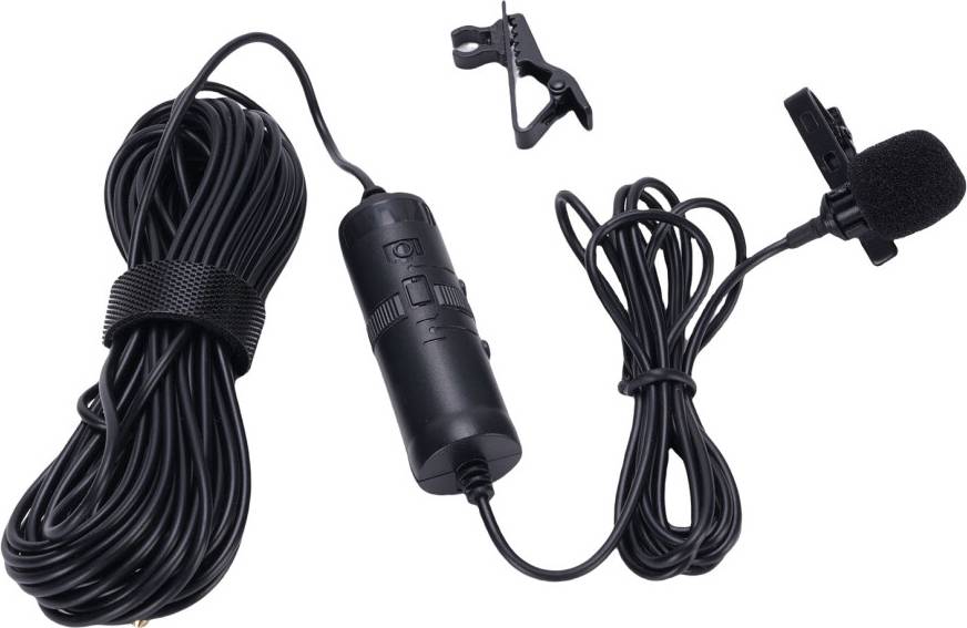 Clip-On Microphone 360 Degree Rotation