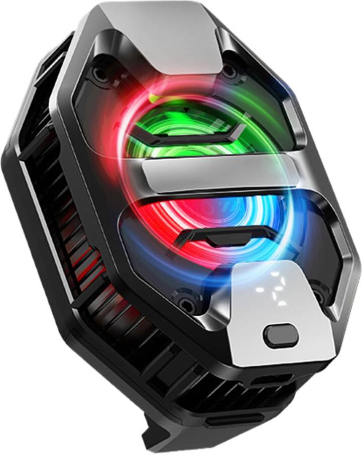 Phone Cooling Fan RGB LED Lighting