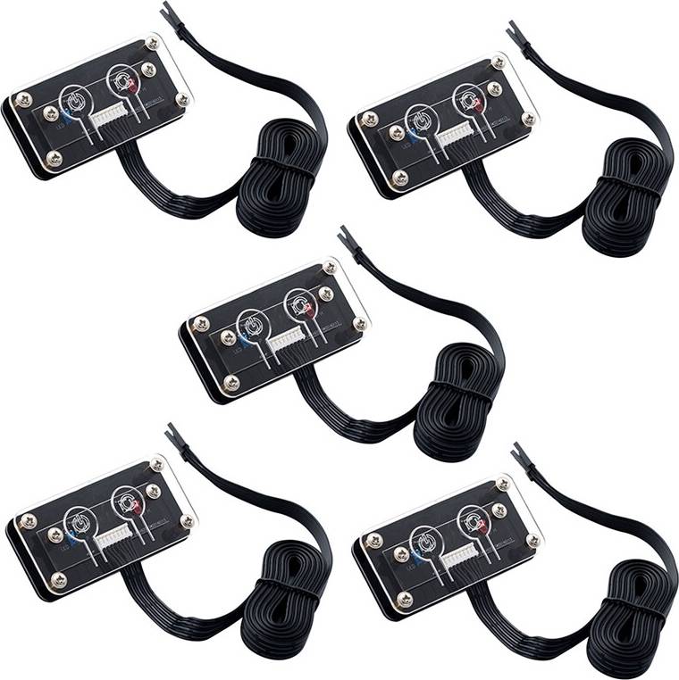 Tlily 5X Desktop Computer Switch External Power Button