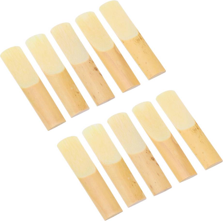 10Pcs Alto Saxophone Reeds Transparent Box