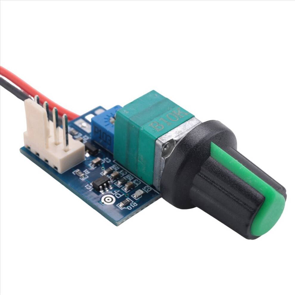 DC 12V Adjustable PWM Fan Speed Controller