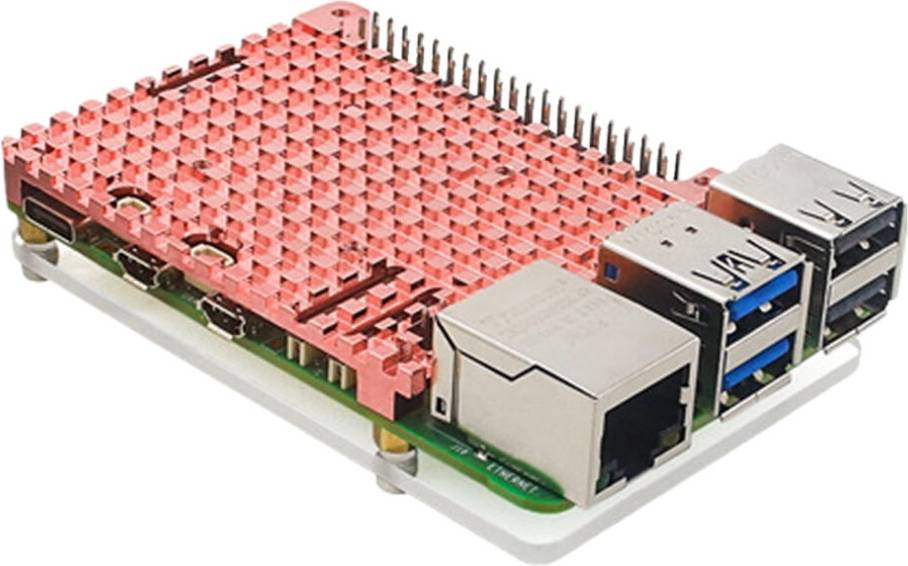 Copper Heatsink Metal Case for Raspberry Pi 5