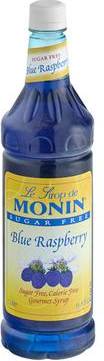 Monin syrup Monin Sugar-Free Blue Raspberry Flavoring Syrup 1 Liter