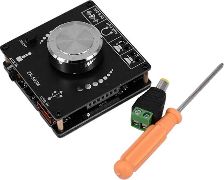 ZK-502H Amplifier Board Dual Channel Audio Module