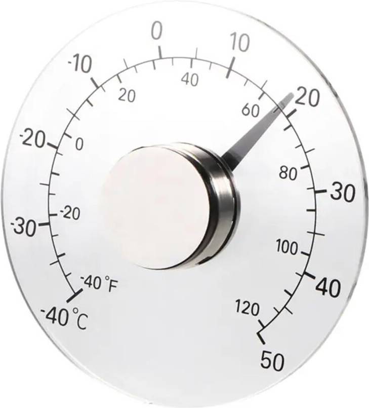 Outdoor clock and thermometer Outdoor Window Clock Thermometer Monitor