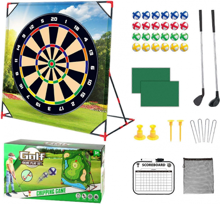 Battle Golf Skill Game Putting Mat Set