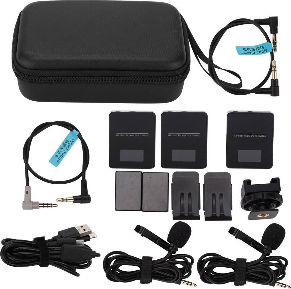Wireless Lavalier Microphone For Outdoor Use