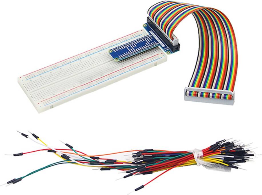 ABS Expansion Board Kit Raspberry Pi 3/4 40Pin GPIO Cable